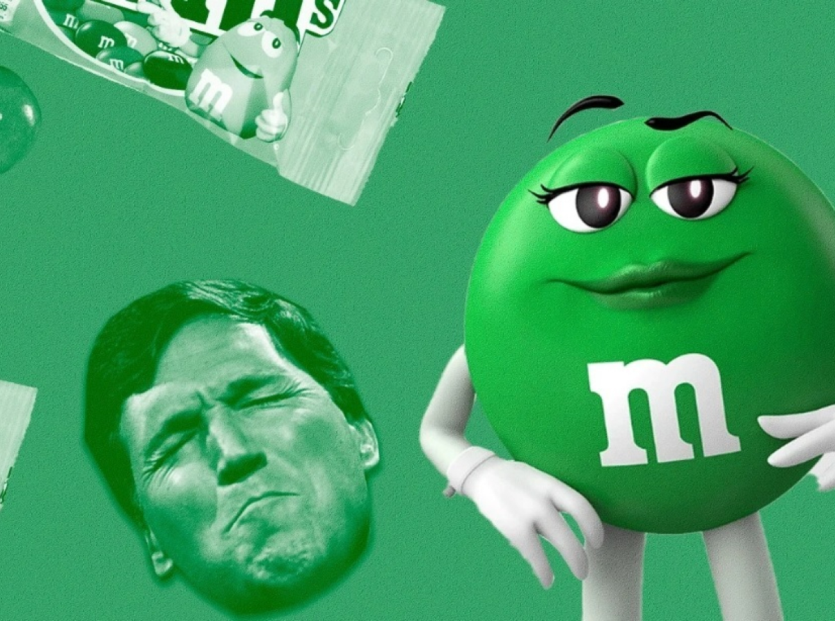 Tucker Carlson Leaves Faux News to pursue a Career as the Green M&amp;M