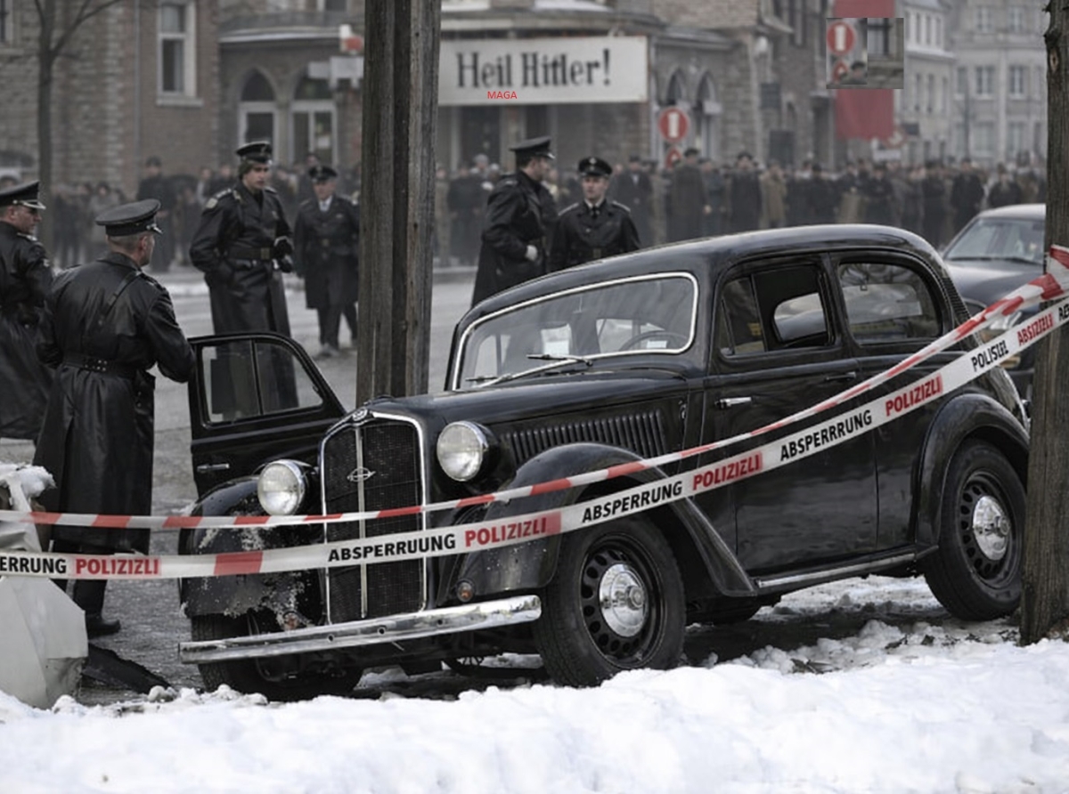 Gestapo Fatally Shoots Innocent German in Chaotic Deportation Raid